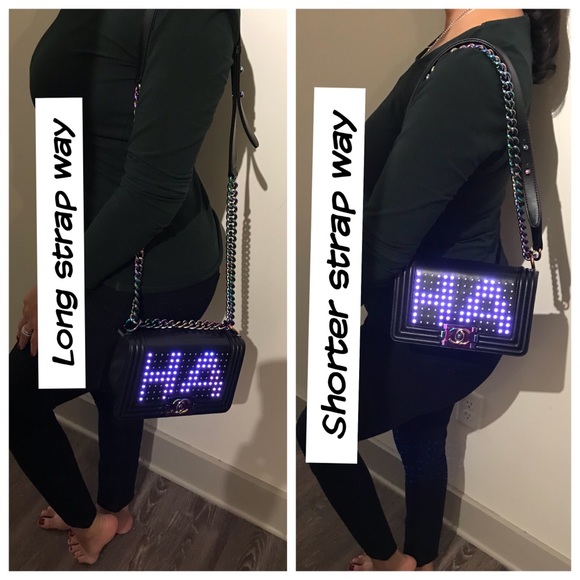 chanel led bag